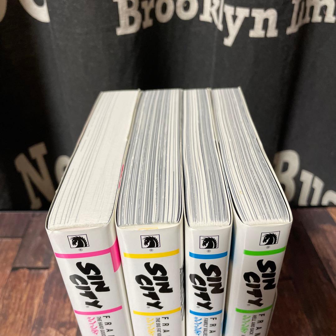 SIN CITY シン・シティ 1～4巻 全巻セット 初版 帯付き - メルカリ