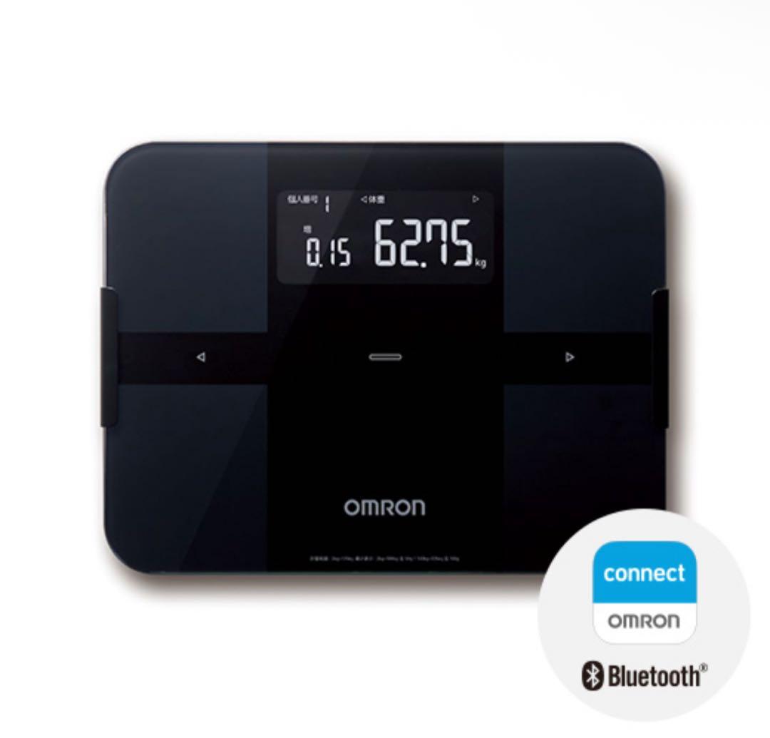 OMRON Bluetooth体重計KRD-608T2-BK カラダスキャン オムロン カラダスキャン KRD-608T2-BK [ブラック] 価格比較 - 価格.com