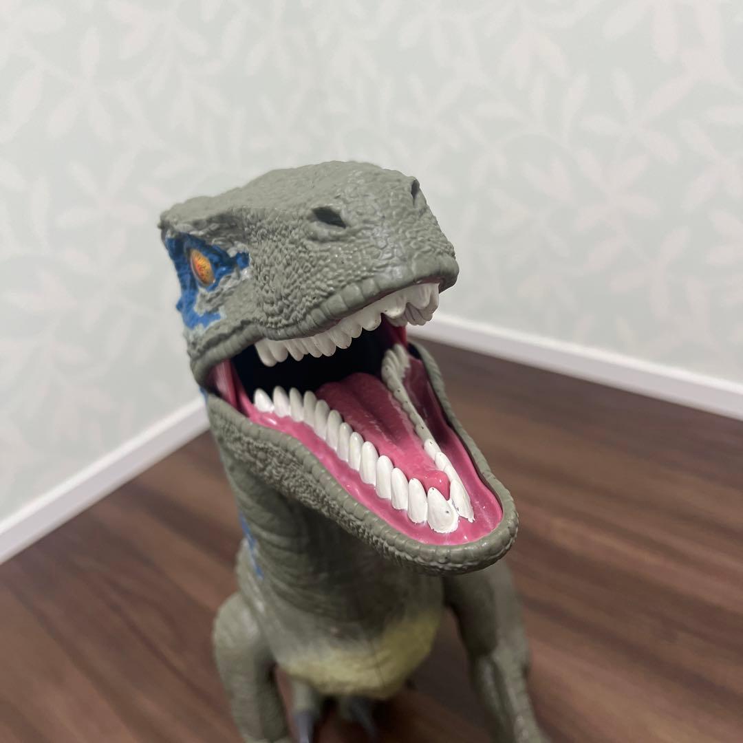 マテル ジュラシックワールド スーパービッグブルー ヴェロキラプトル