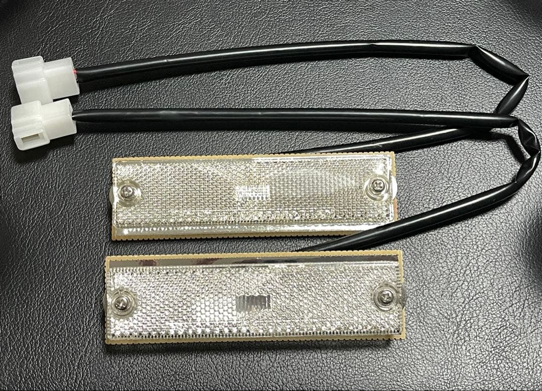 86-92 RX-7 FC3S LED フロント サイド ウインカー マーカー サイドマーカー 本物のマツダRX-7 FC3Sフロントサイドマーカーターン