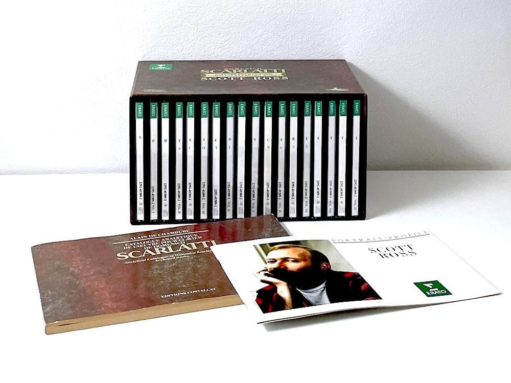廃盤 スコット・ロス ドメニコ・スカルラッティ ピアノソナタ チェンバロ作品全集 廃盤 スコット・ロス ドメニコ・スカルラッティ ピアノソナタ