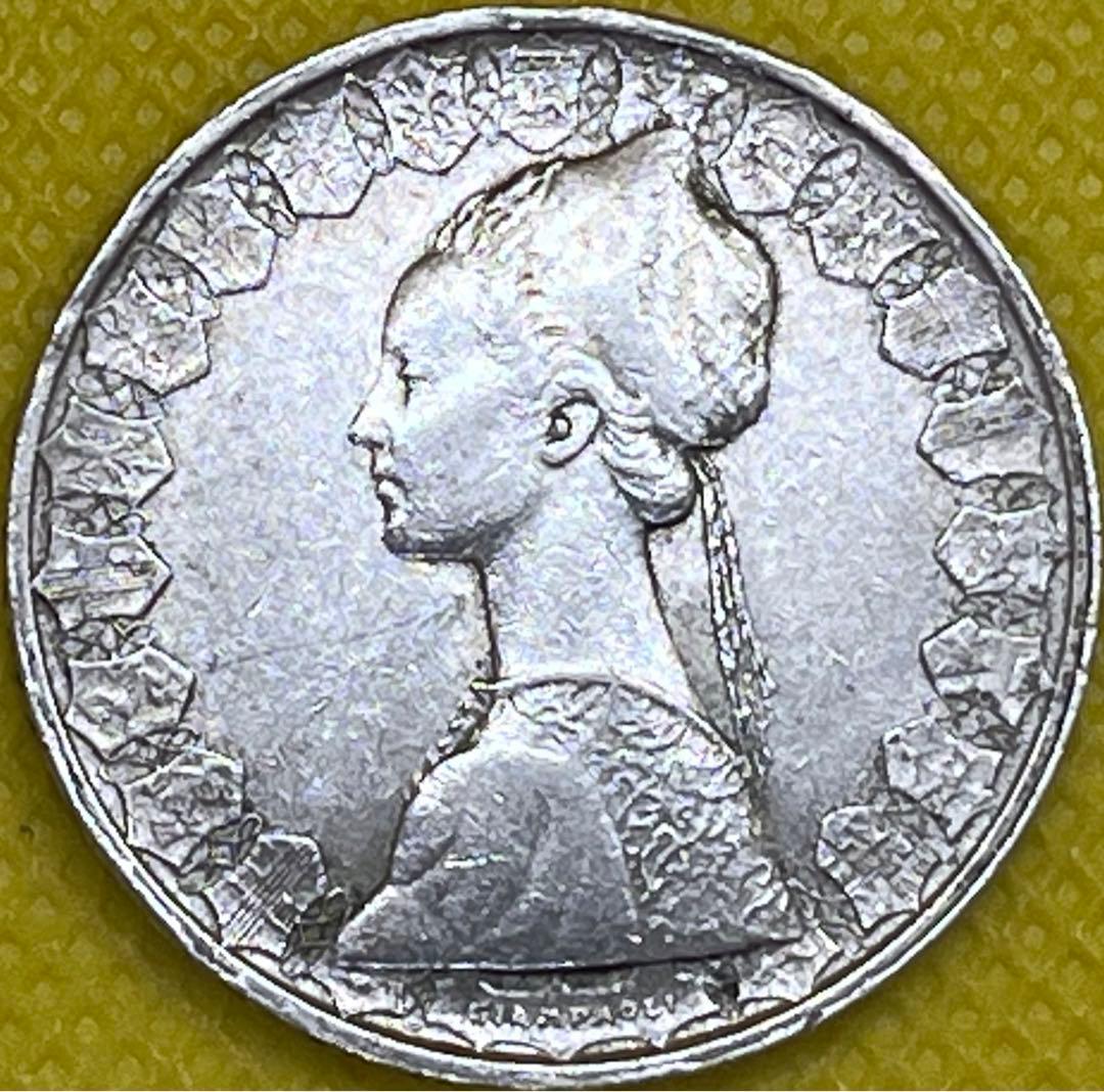 イタリア 1959年 ルネッサンス様式の貴婦人 コロンブス船団 500リラ