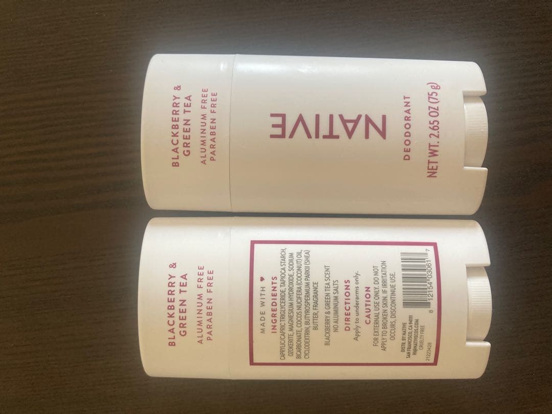 Native Blackberry & Green Tea デオドラント×2個 Native-Deodorant-Blackberry-