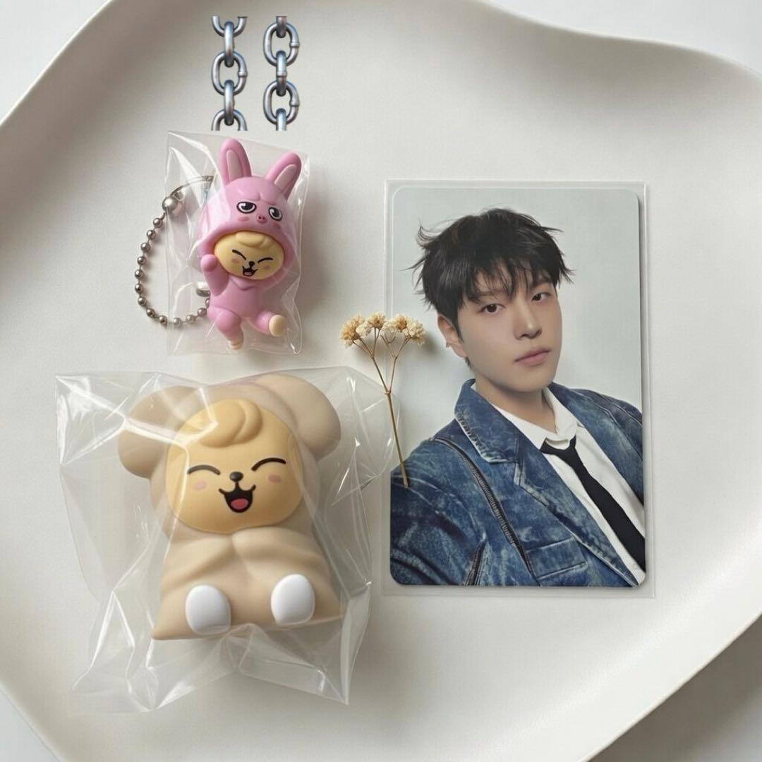 SKZOO パピーム ライトマスコット つまつな Hollowトレカ スンミン