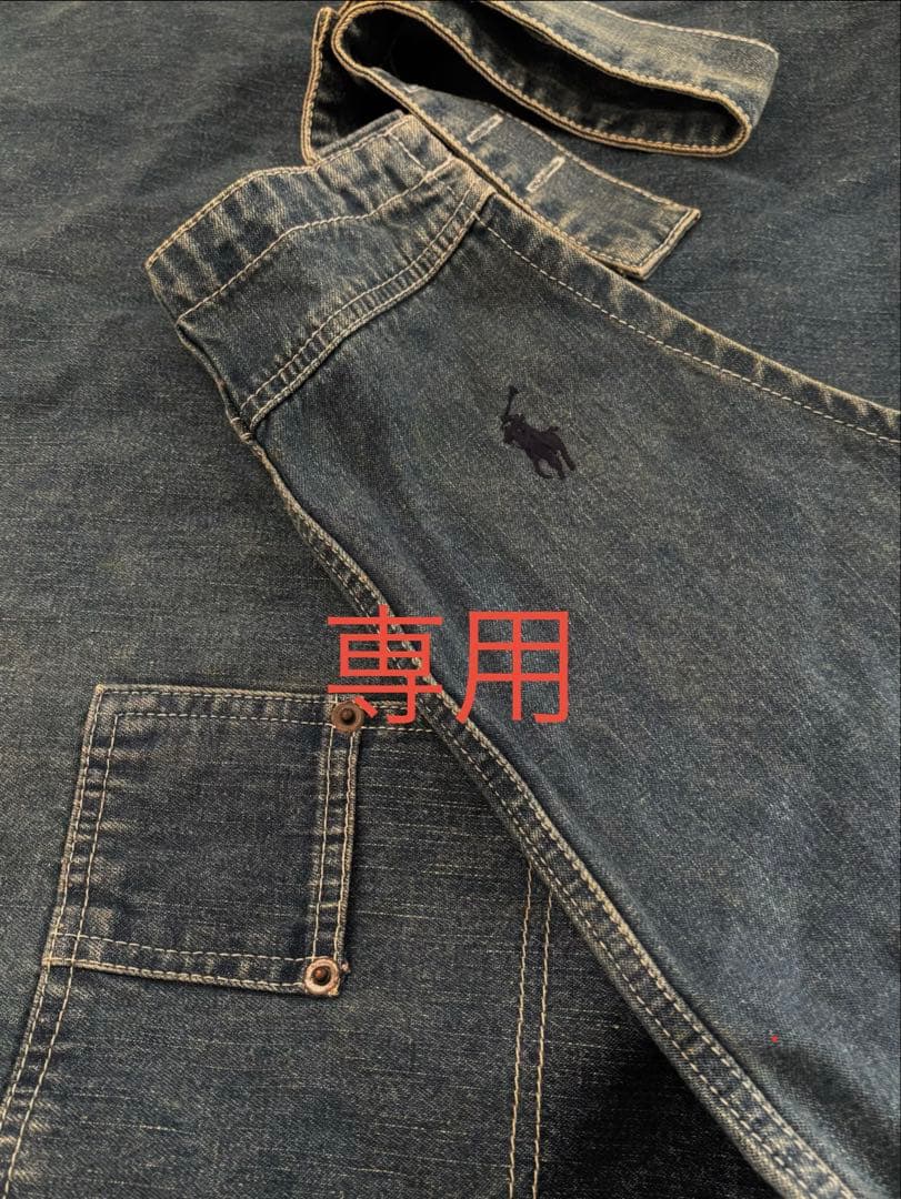 Ralph Lauren　ラルフローレン　デニムエプロン RALPH LAUREN HOME（ラルフ ローレン ホーム） RALPH LAUREN（ラルフ