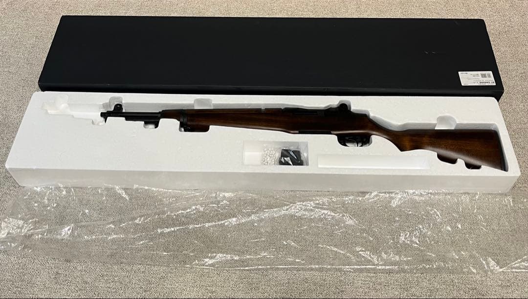 【美品】マルシンM1ガーランド　タンカー　6mm ダーク2ブラウン リアルウッド マルシン M1ガーランドタンカー 6mm /ガス/ダーク2ブラウン/ブナ