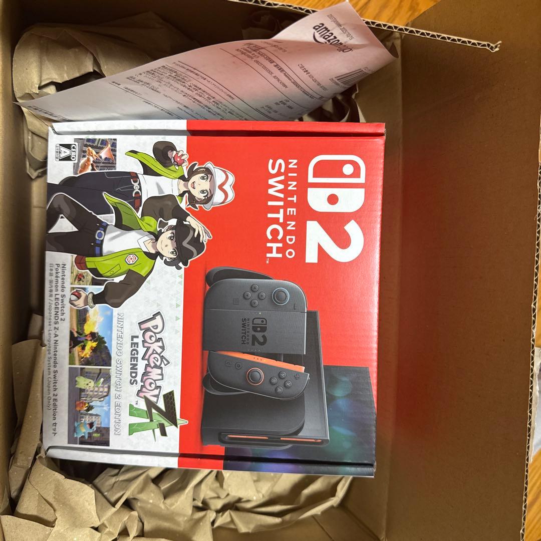 Z-A Nintendo Switch 2 Edition 保証書付き Amazon.co.jp: Nintendo Switch 2（日本語・国内専用） Pokémon