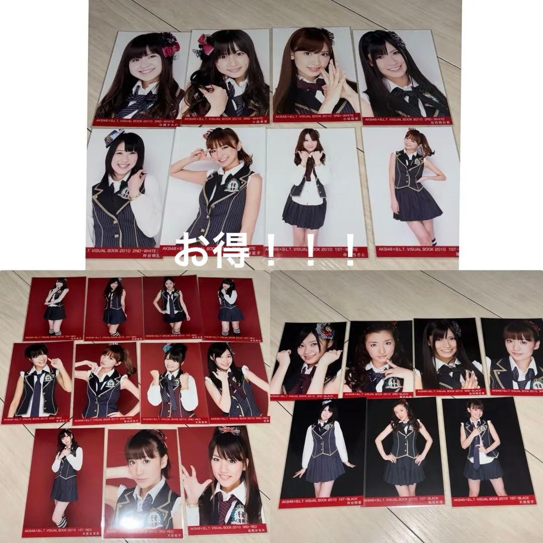 akb48 生写真セット akb48×B.L.T VISUALBOOK 2010 - メルカリ