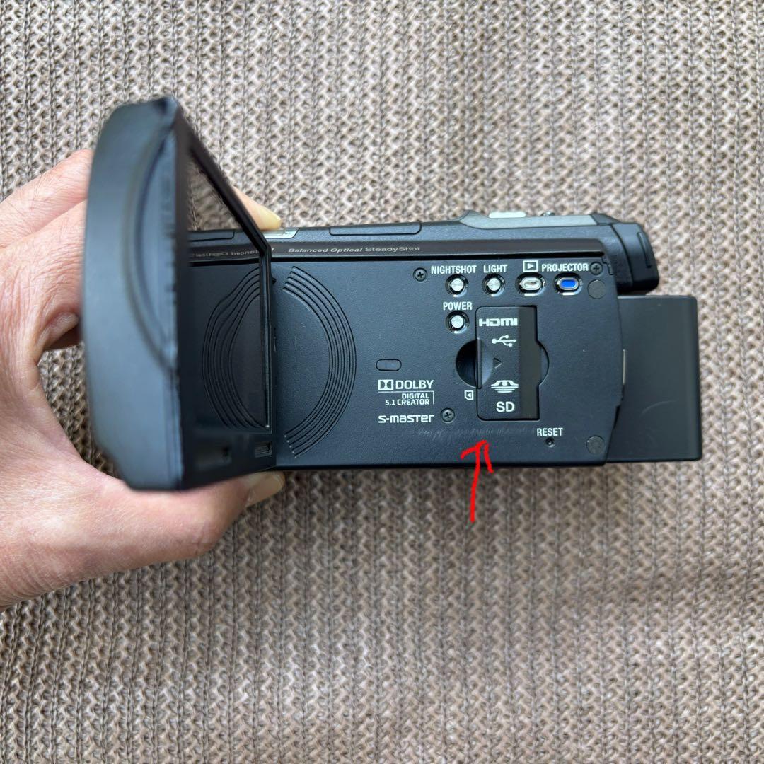 SONYハンディカムHDR-PJ760V/キャリングケース/アクセサリーキット