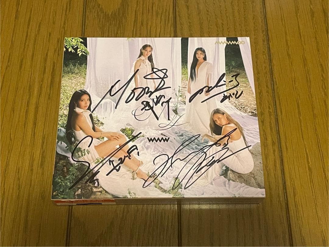 MAMAMOO　WAW　Japanese edition 直筆サイン入りCD MAMAMOO WAW Japanese edition 直筆サイン入りCD - メルカリ