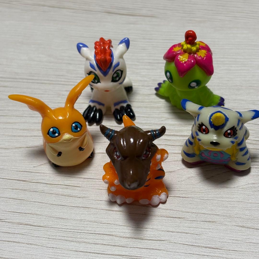 デジモン 指人形 5体セット レトロ - メルカリ