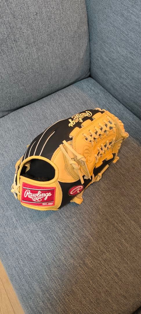 一般軟式・大人用 グローブ ローリングス オールラウンド キャメル 未使用品】ローリングス 一般軟式グローブ 人気色キャメル オール
