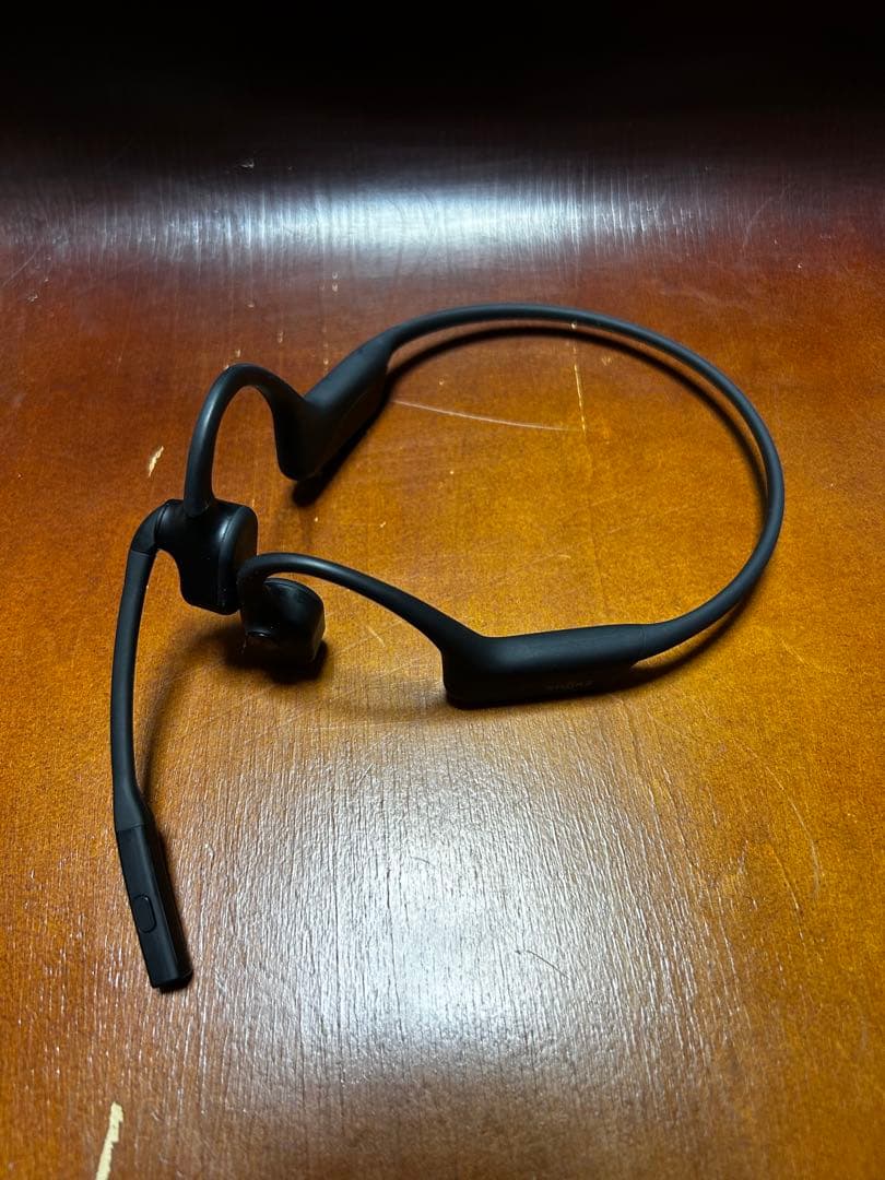 SHOKZ 骨伝導イヤホン ブラック 動作確認済み Amazon.co.jp: Shokz (ショックス) OpenComm 2 ビジネスイヤホン 骨