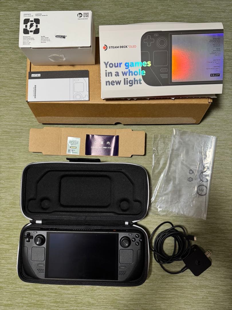 その他 Steam Deck - 1TB OLED Valve Steam Deck OLED 1TB Handheld Gaming Console with VLT 64GB SD