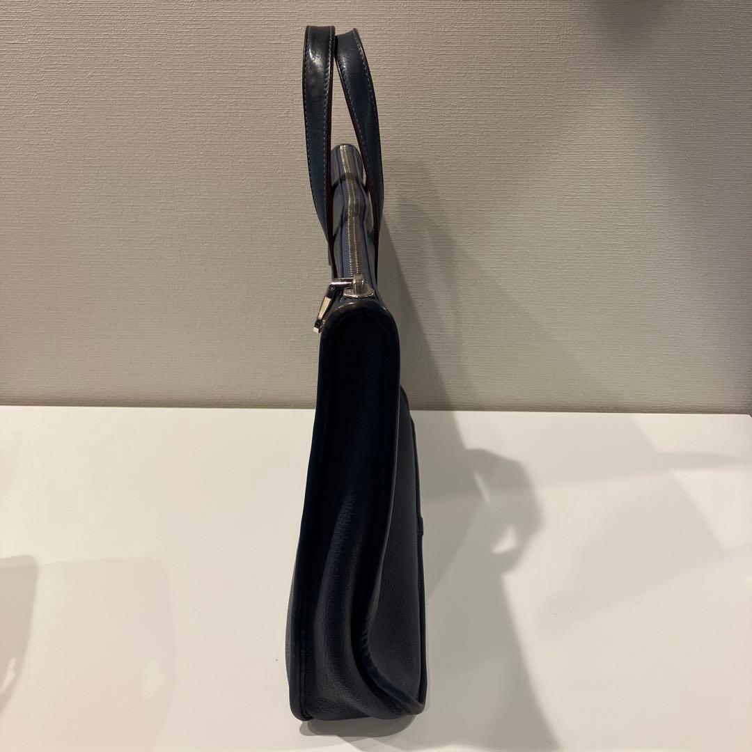 《中古美品》　ロエベ　トレドバッグ　ネイビー