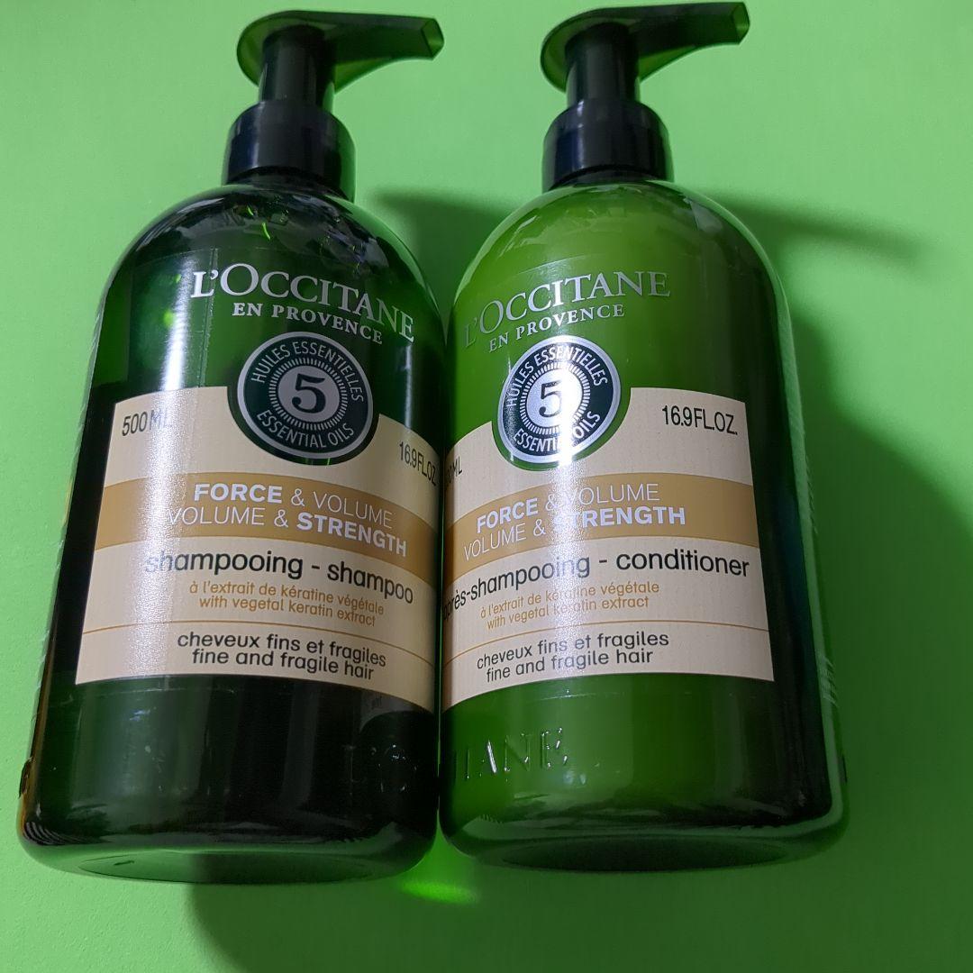 L'Occitane Force & Volume シャンプー・コンディショナー - メルカリ