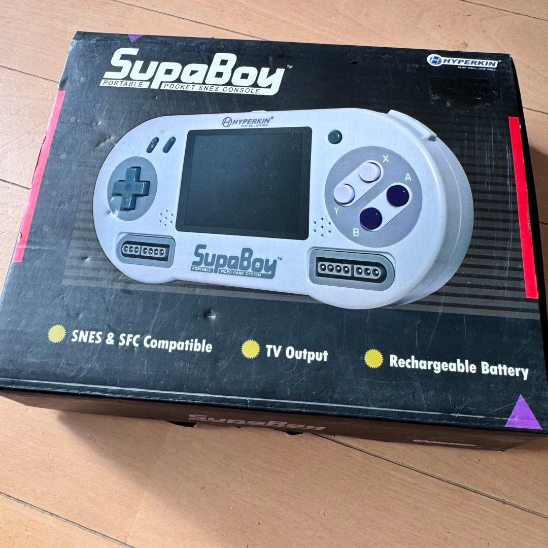HYPERKIN ハイパーキン SupaBoy SFC スパボーイ　動作確認済み 楽天市場】【HYPERKIN/ハイパキン】 SUPABOY HYPER BEACH / スパボーイ