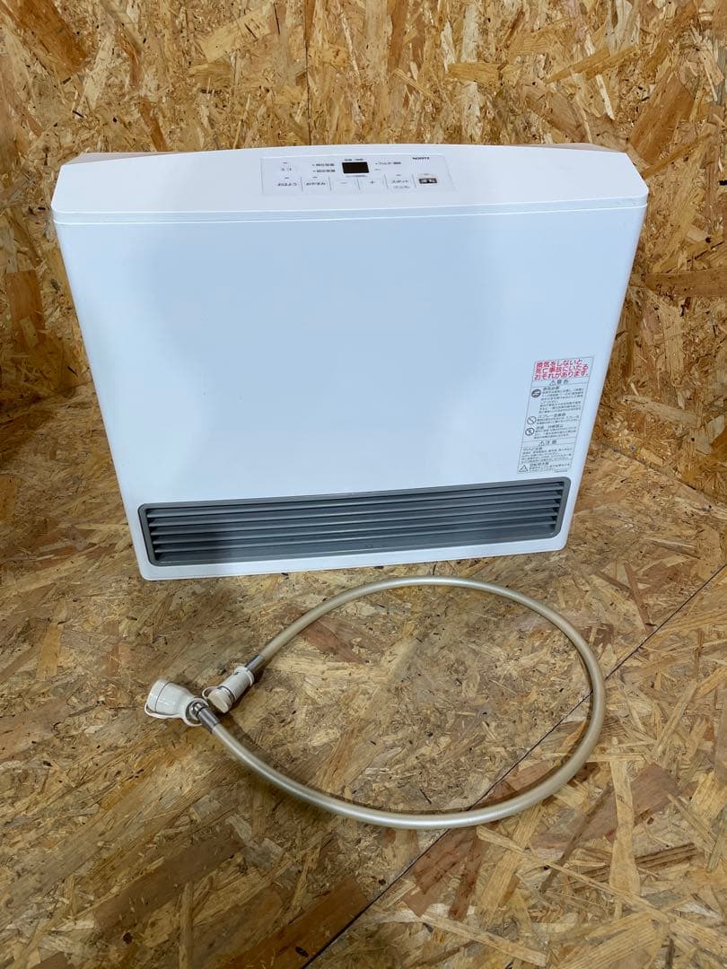 ノーリツ 都市ガス ガスファンヒーター 2023年製　　1123201028 ノーリツ（NORITZ） ガスファンヒーター 2025年製 GFH-5803S スノー