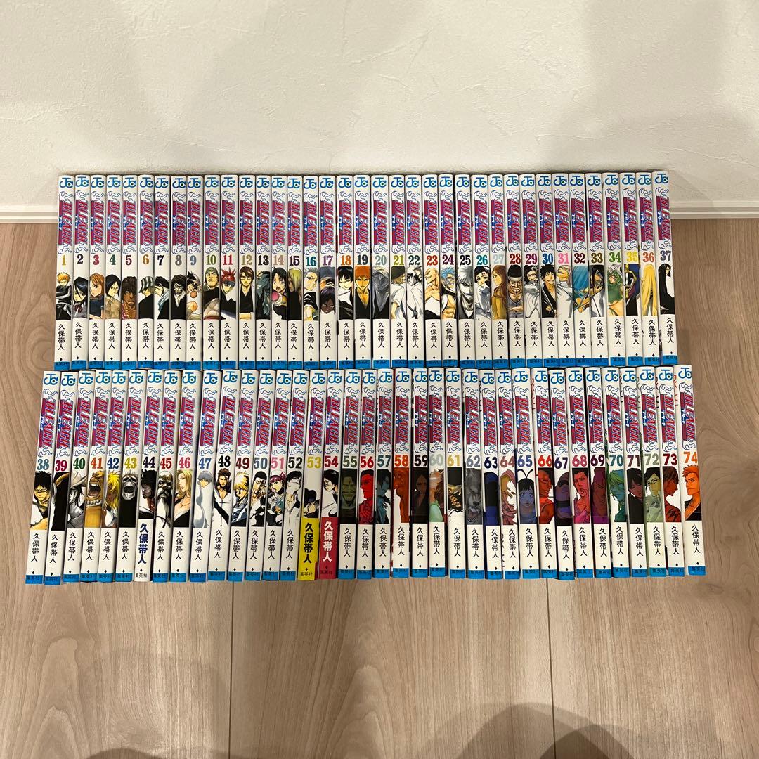 ブリーチ 全巻セット 1〜74巻 久保帯人 ジャンプ BLEACH