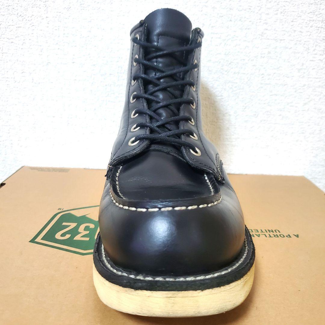 【美品】RED WING 8130 サイド羽刻印 8.5E 05年製 モックトゥ
