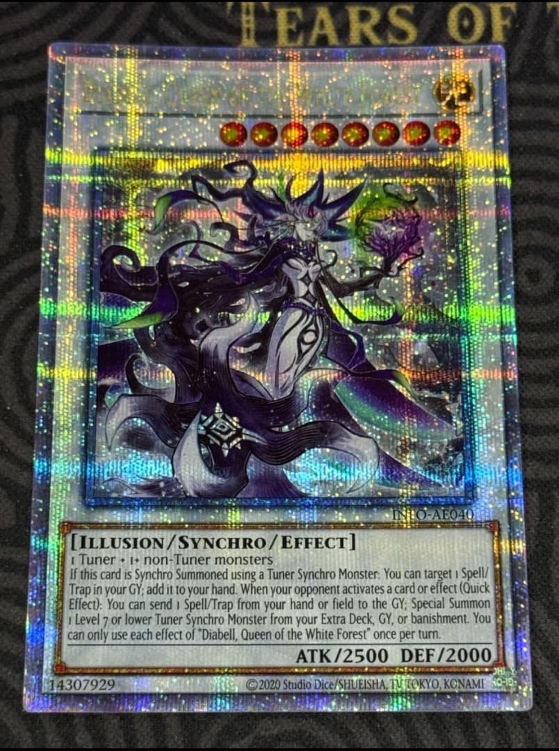 遊戯王 白き森の妖魔ディアベル 25th アジア英語 泰亜版 - メルカリ