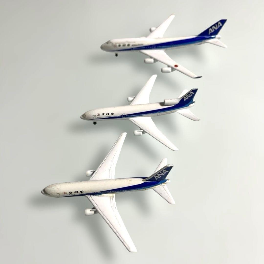 ANA ドイツ製金属BOEING 2機種+ロッキードL-1011ミニチュアモデル ANA ドイツ製金属BOEING 2機種+ロッキードL-1011ミニチュアモデル