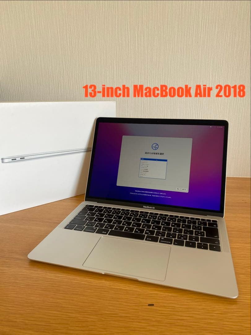 MacBook本体 Apple MacBook Air 2018 純正付属品付き Amazon.com: Apple 2018 MacBook Air with 1.6GHz Intel Core i5 (13.3