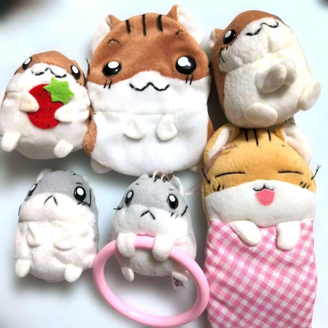 希少 激レア 平成レトロ ハムスター倶楽部 食玩 6種類セット - メルカリ