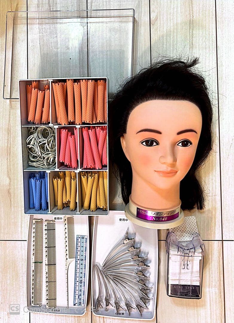 美容師国家試験用ワインディングセット ワインディング用一式セット仕込無 美容師実技試験用 | beconshop