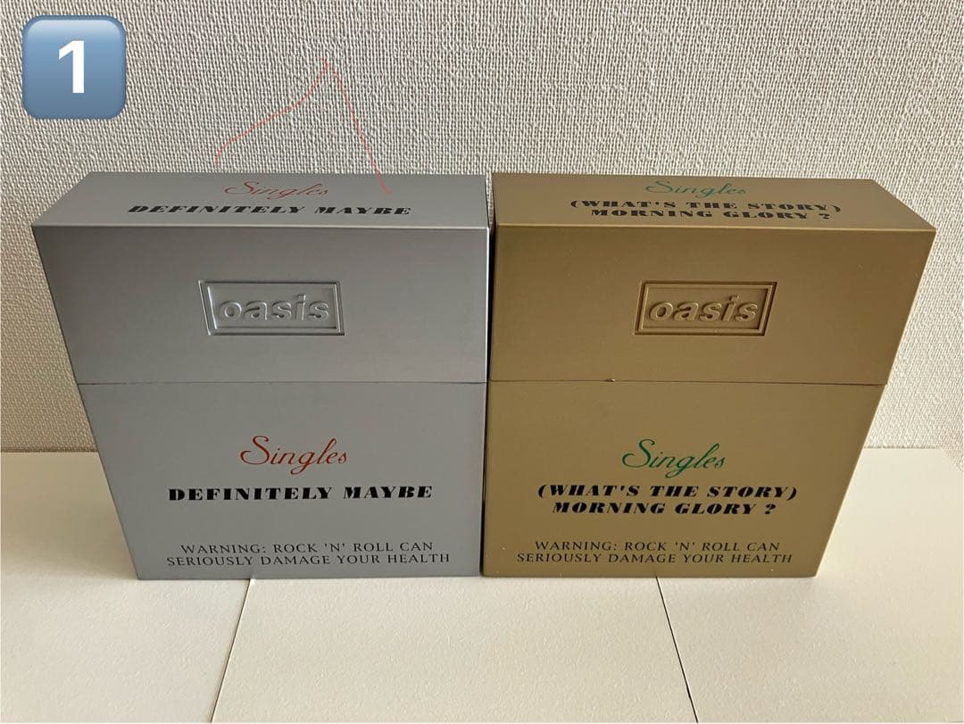 オアシスOasis 【シングルスボックスセット】Silver & Gold - メルカリ