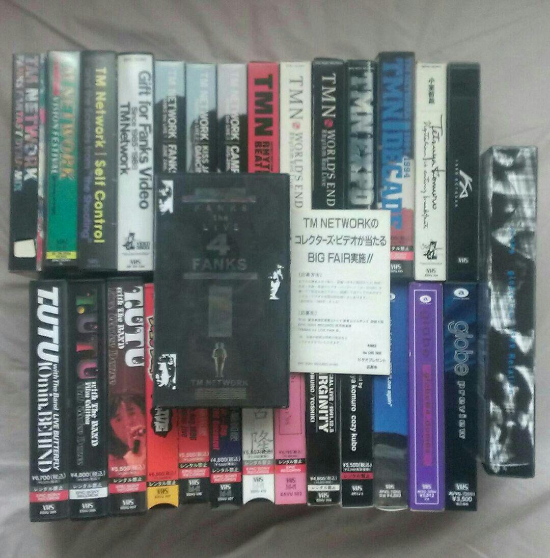 TM NETWORK関連VHS29本セット B'z松本YOSHIKI 2.jpg
