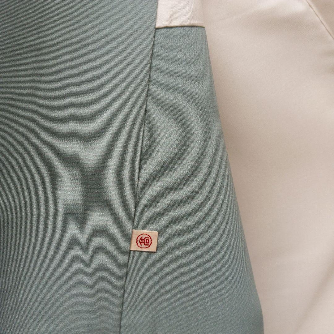 色留袖 着物 和装 千總 ちそう 三つ紋 高島屋 正絹 金糸 刺繍 身丈158