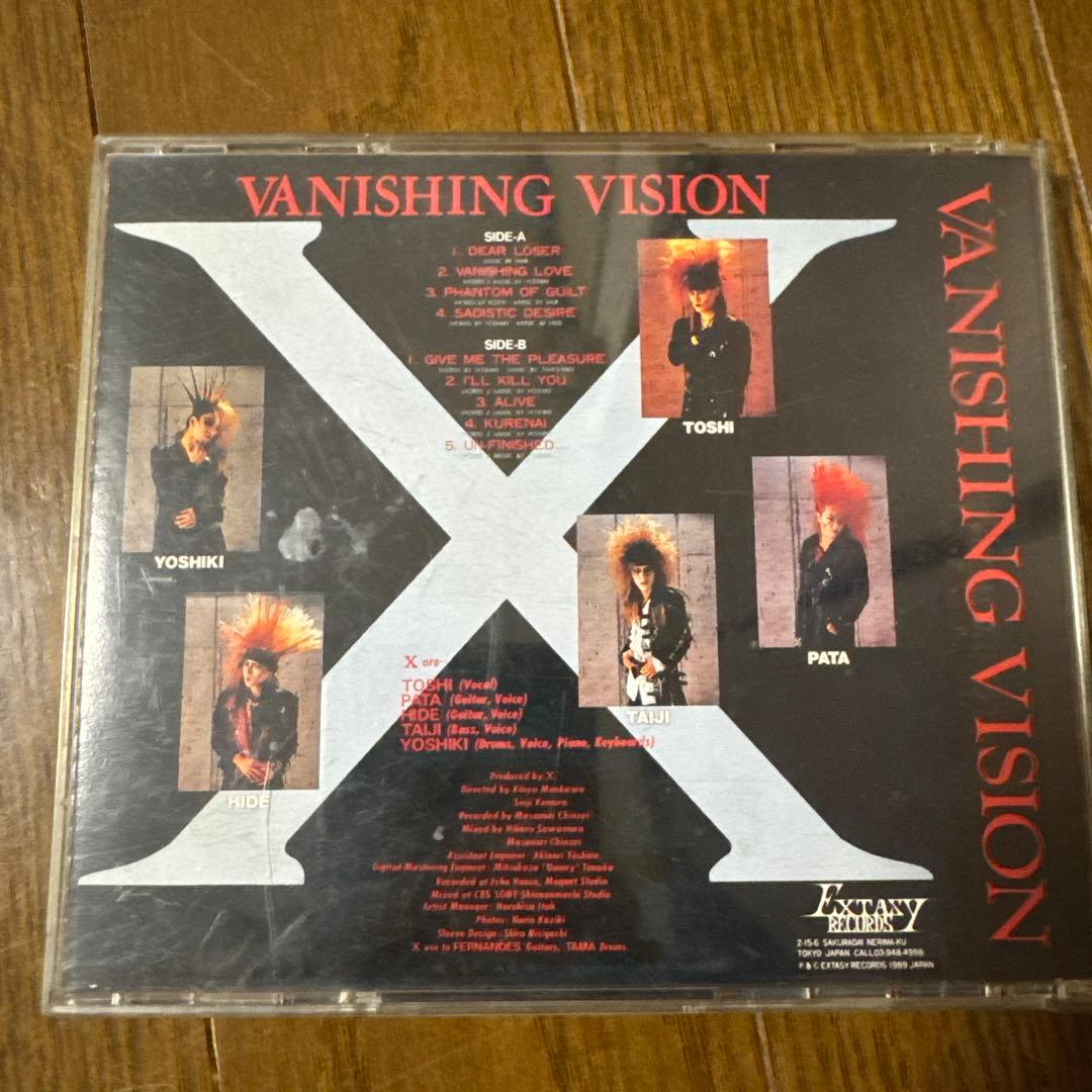 X Vanishing Vision CD インディーズ - メルカリ