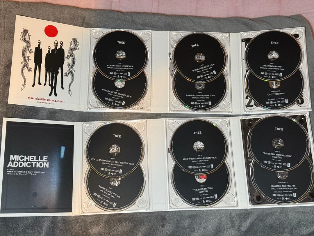 ミッシェルガンエレファント / THEE LIVE/DVD12枚組
