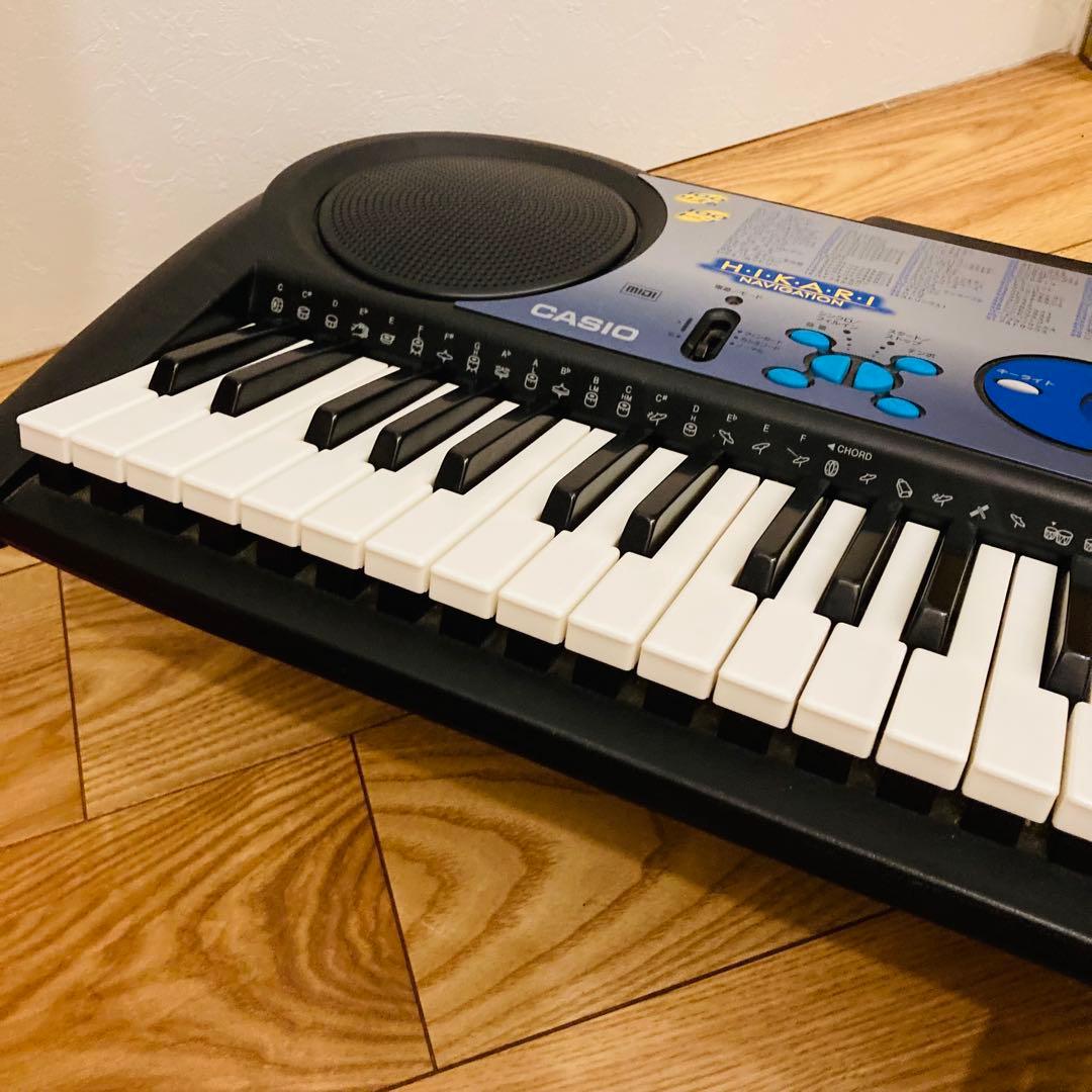 美品 】CASIO LK-36 光ナビゲーション キーボード アダプター付き