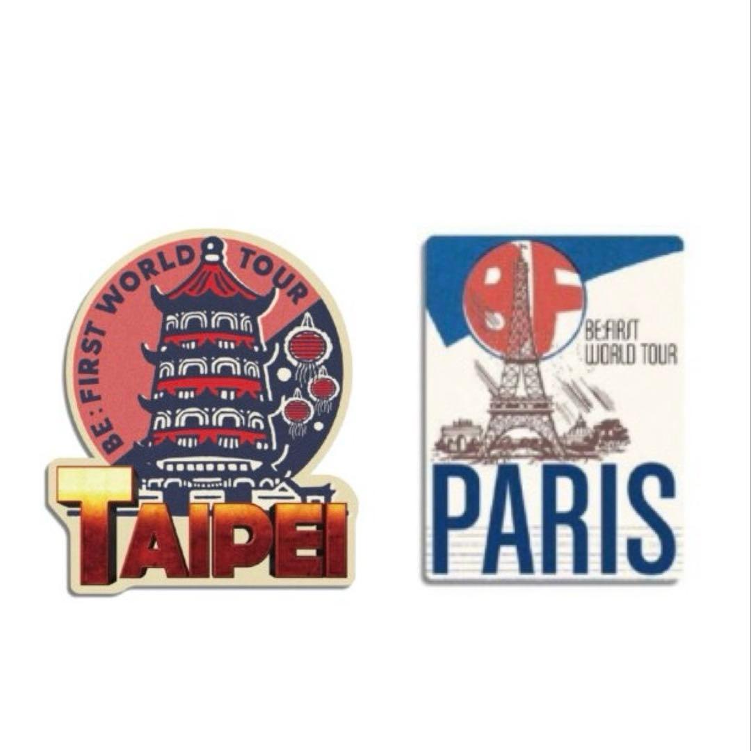 BE:FIRST WorldTour パリ&台北 ステッカー