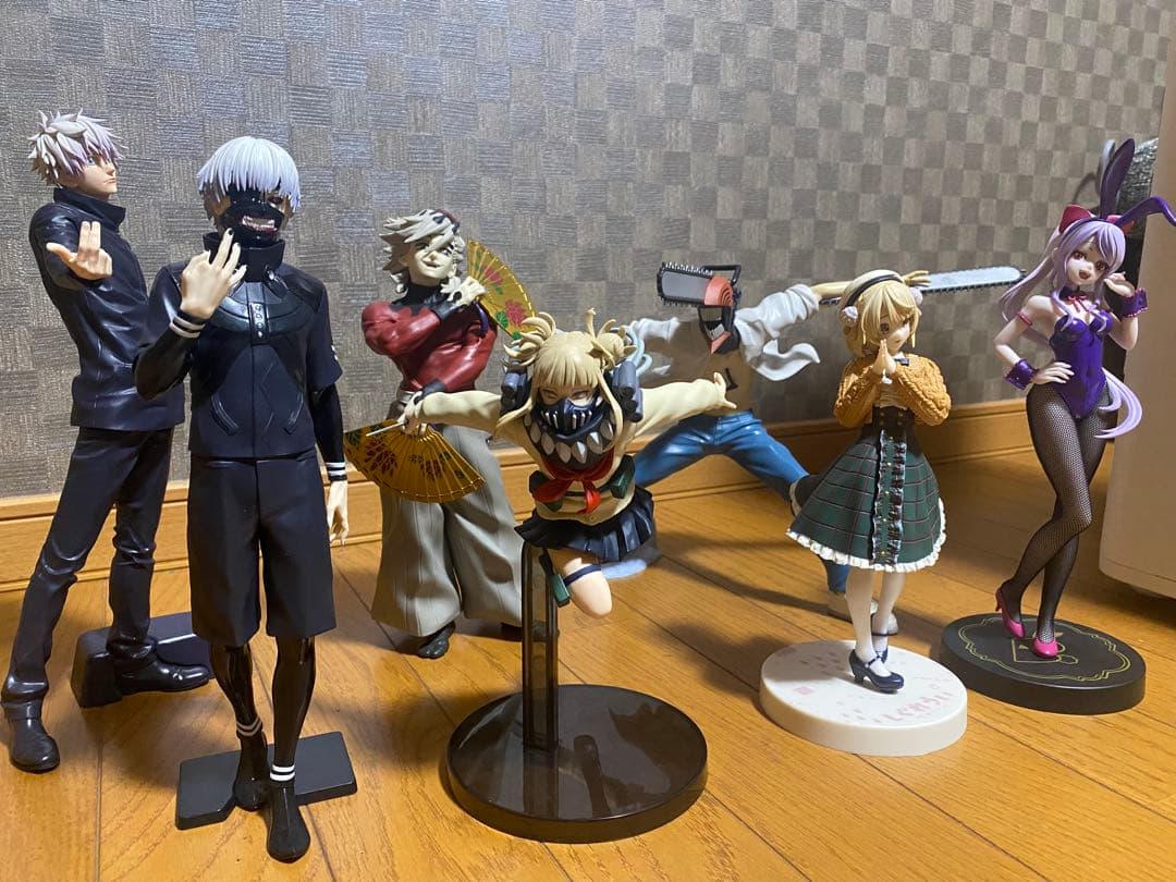 開封品プライズフィギュアまとめ売り 鬼滅 美少女 五条 チェンソーマン