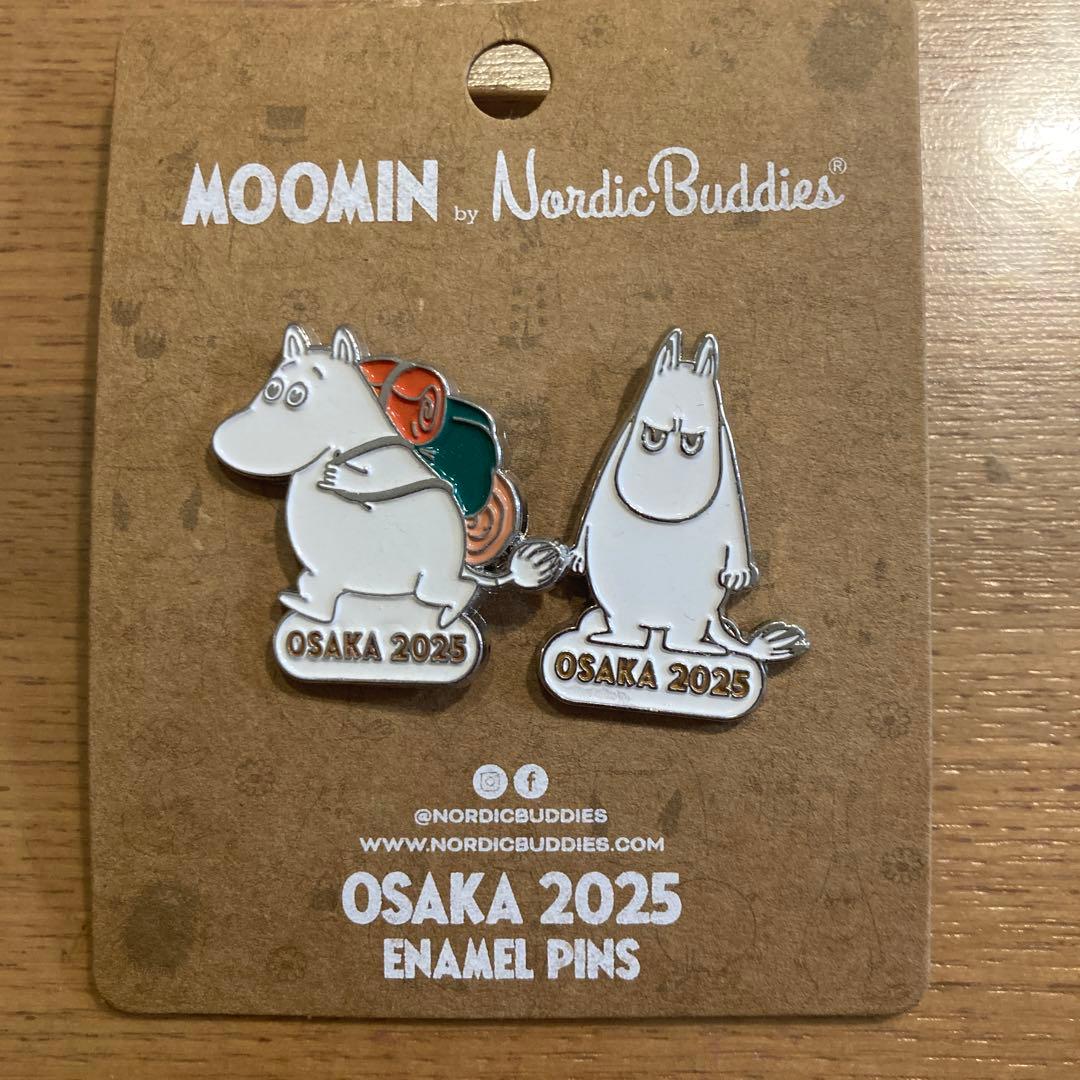 大阪関西万博限定 北欧館 ムーミンピンバッジ - メルカリ