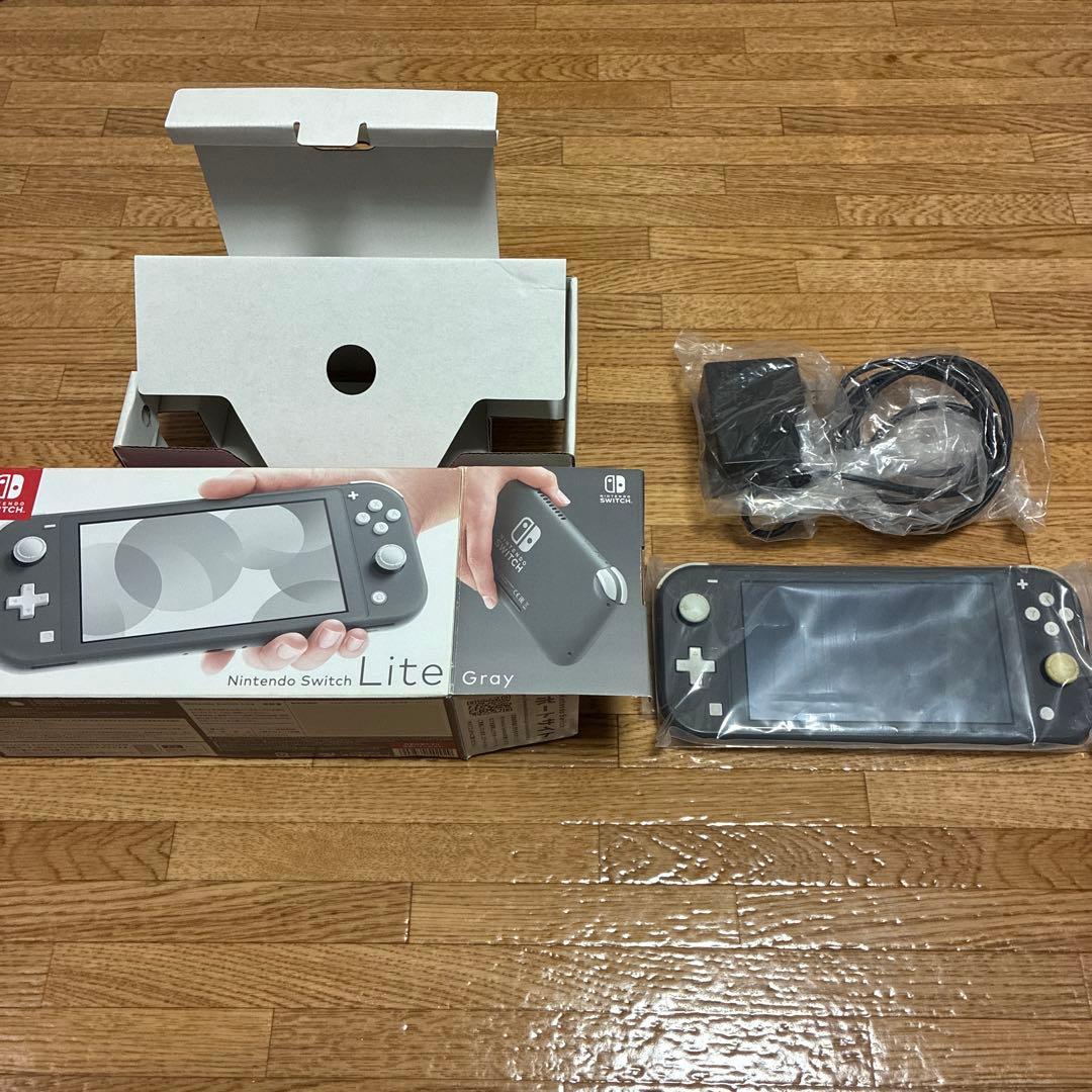 Nintendo Switch Lite Gray 本体 - メルカリ