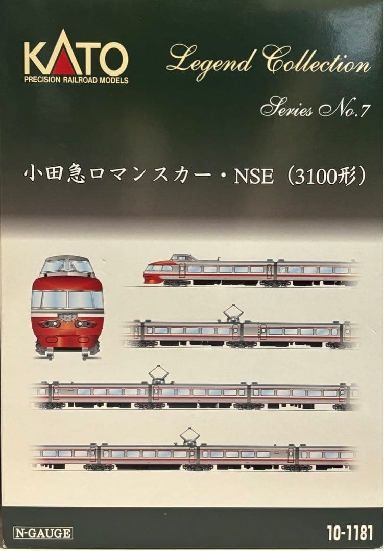 kato 小田急ロマンスカー NSE(3100形) KATO [10-2006] 小田急ロマンスカー・NSE（3100形）「ゆめ70」11両