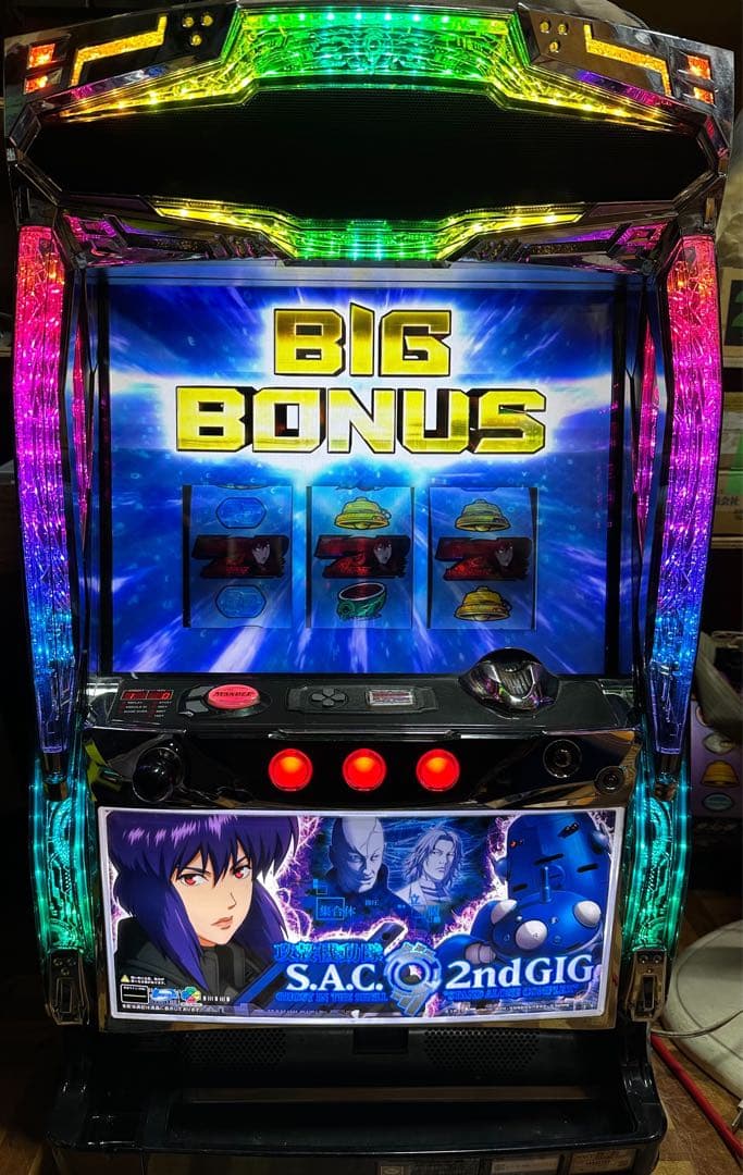 パチスロ実機 攻殻機動隊2nd GIG