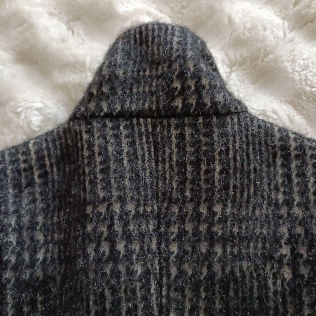 Max&Co 2wayツイードコート アルパカ モヘヤ プリーツ