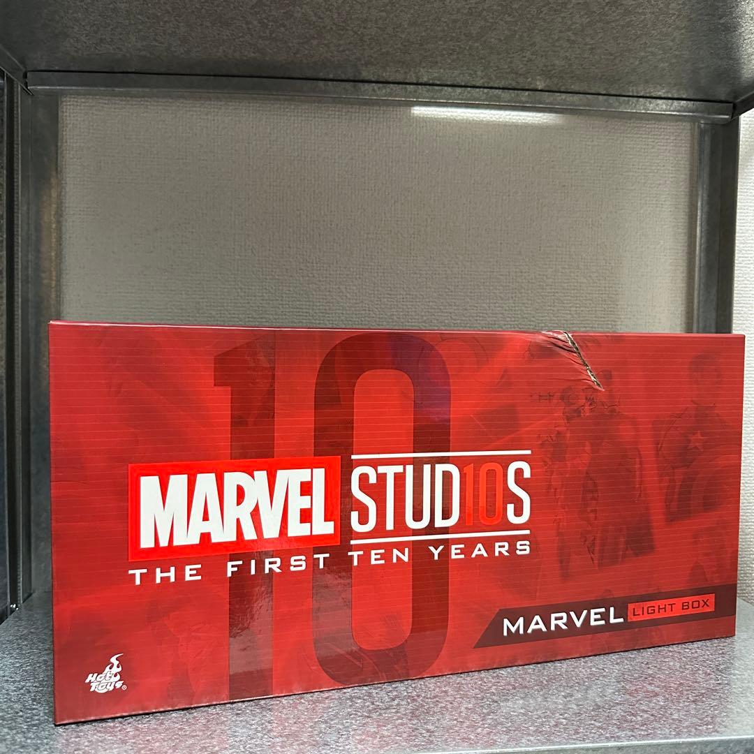 MARVEL ロゴライトボックス logo light box アベンジャーズ - メルカリ