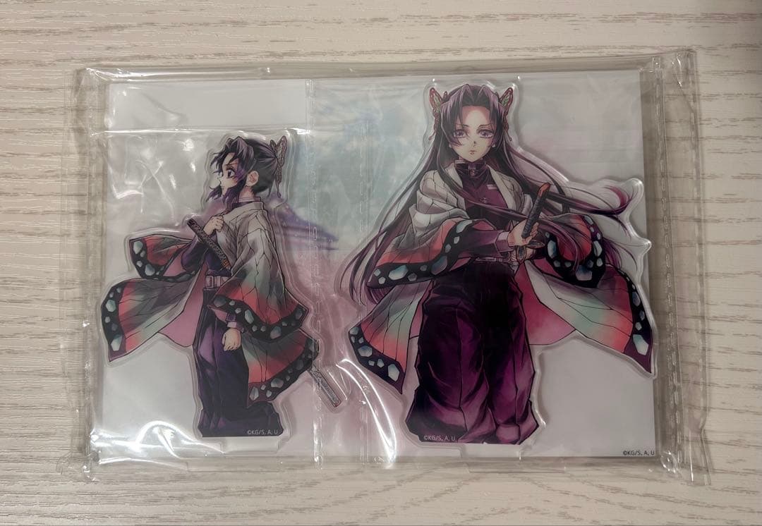 鬼滅の刃 「繋ぐ」C賞 アクリルスタンド 胡蝶カナエ 胡蝶しのぶ - メルカリ