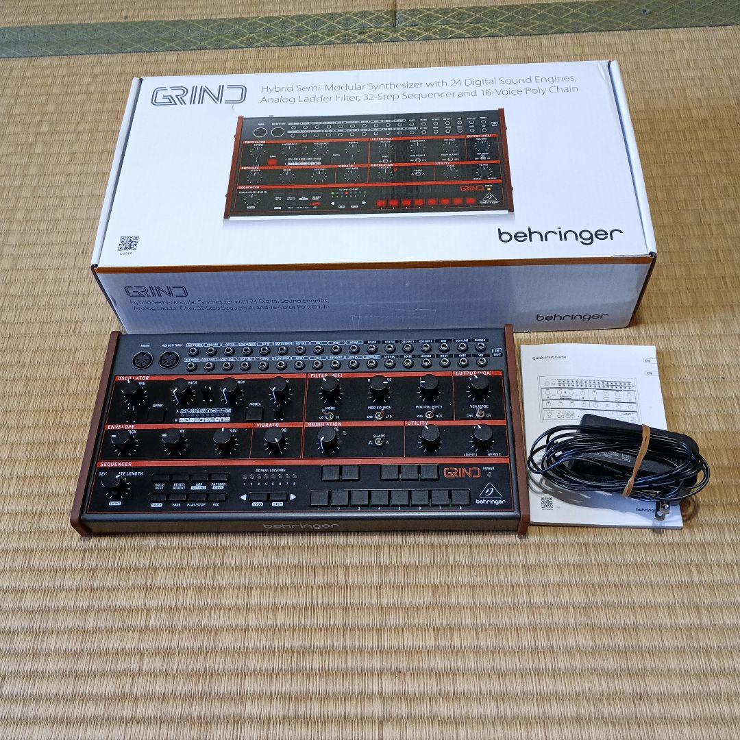 behringer GRIND セミモジュラーシンセサイザー - メルカリ