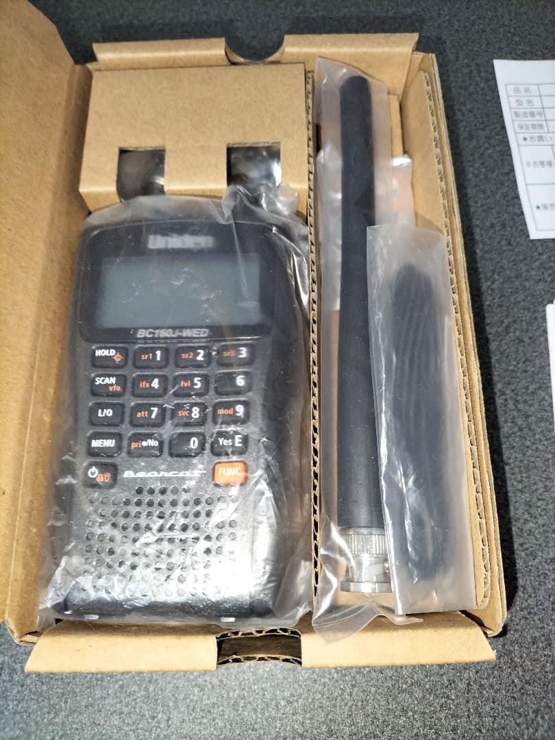 UnidenBC160J-WED広帯域受信機 BC160J-WED_01.jpg