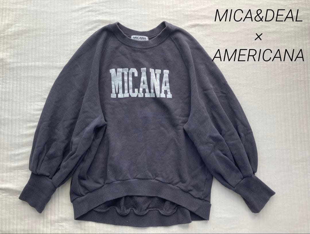 MICANA MICA&DEAL × AMERICANA スウェット ロゴ - メルカリ
