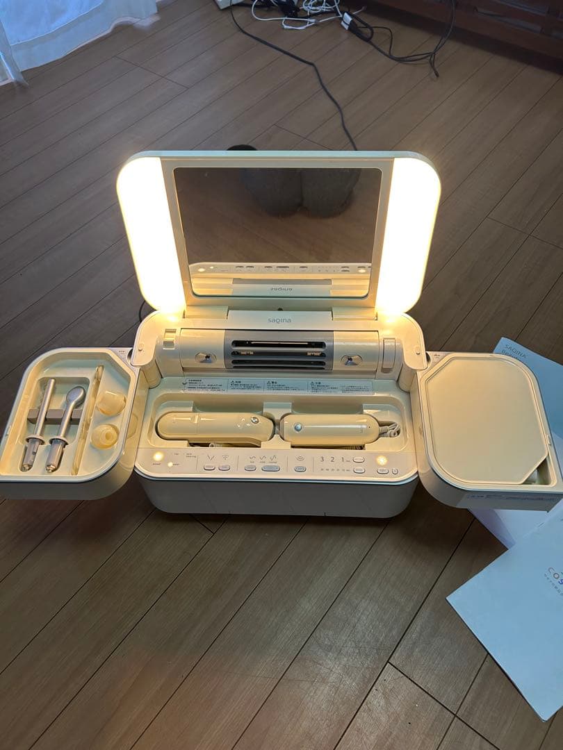 SAQINA　サキナ　ビジュー　美顔器　ホームエステ スチーム　赤外線 サキナ BIJOU｜フヨウサキナ