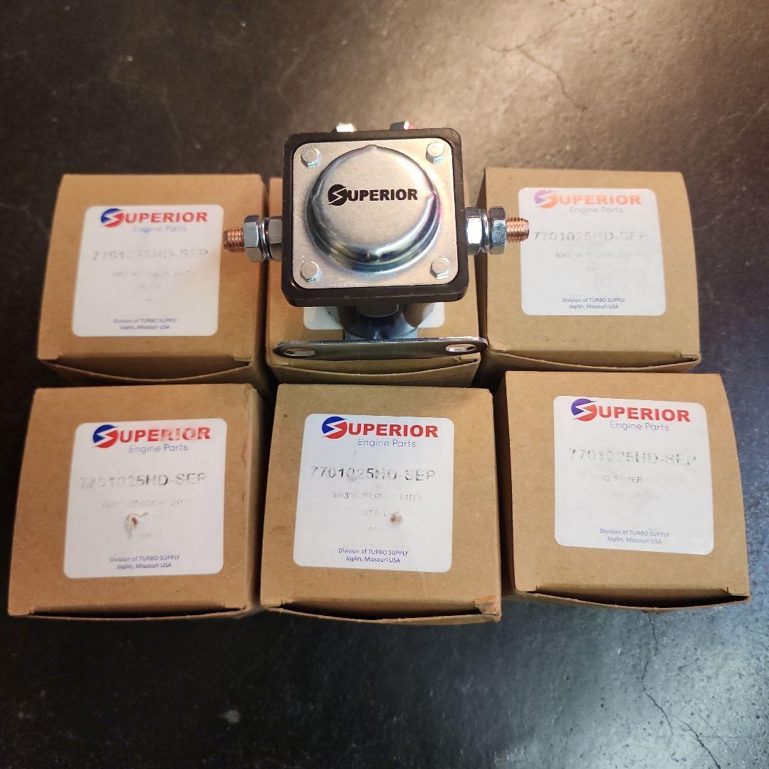 SUPERIOR ソレノイド 6個セット ローライダー ハイドロ インパラ