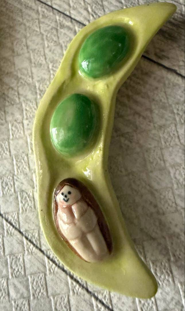 五月女京子さん 箸置き えだまめ子 陶器市